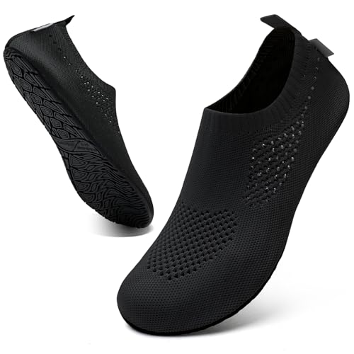 Image of WateLves Womens Barefoot Water Shoes Travel House Slippers for Indoor and Outdoor Aqua Socks for Beach Swim Surf Yoga Dancing Camping Must Haves