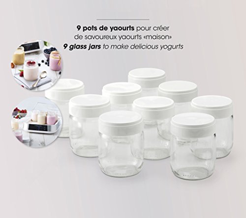 ACCESSOIRES CULINAIRE Lagrange Lot de 9 pots pour Yaourtière 430301 - vue 4