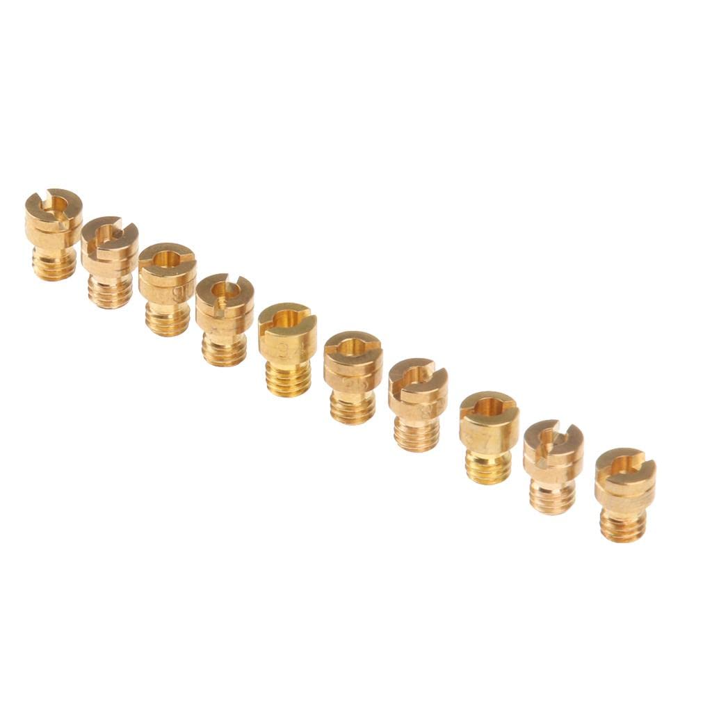Club Bollywood®10Pcs Carburetor Carb Main Round Fuel Jet Size 78 80 82 85 87 88 90 92 94 95| Motors | Parts & Accessories |10 Pieces Carburettor Main Jet-image-9