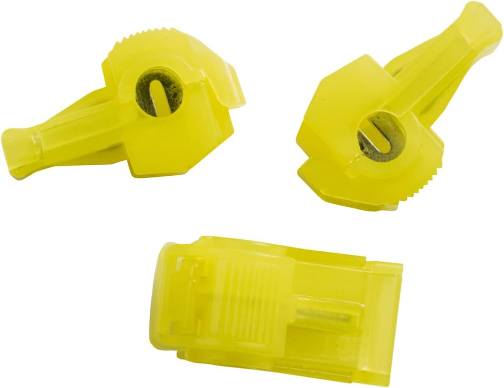 InstallBay by Metra 3MYTT Yellow Gauge T-Tap, (100 per Pack)