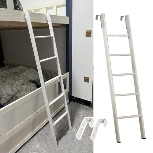 Escalera para litera de 160 cm con ganchos para dormitorios 2