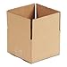 Brown Corrugated - Fixed-Depth Shipping Boxes, 12l x 12w x 8h, 25/Bundle