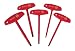 WIHA 33478    Insulated T-Handle Hex Metric Set with 4.0, 5.0, 6.0, 8.0 and 10.0mm, 5-Piece
