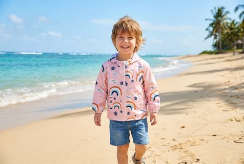 Image of TUIJI Toddler Jacket Hooded Trench Lightweight Windbreaker