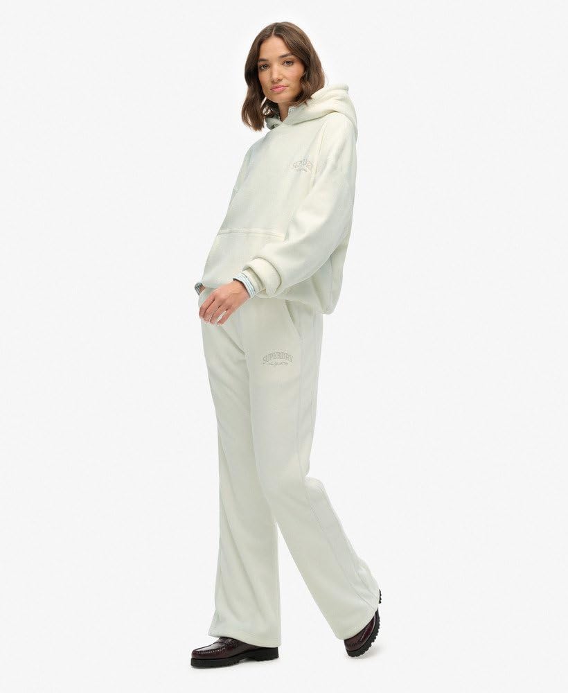 Superdry Country Club damskie spodnie do biegania welurowe