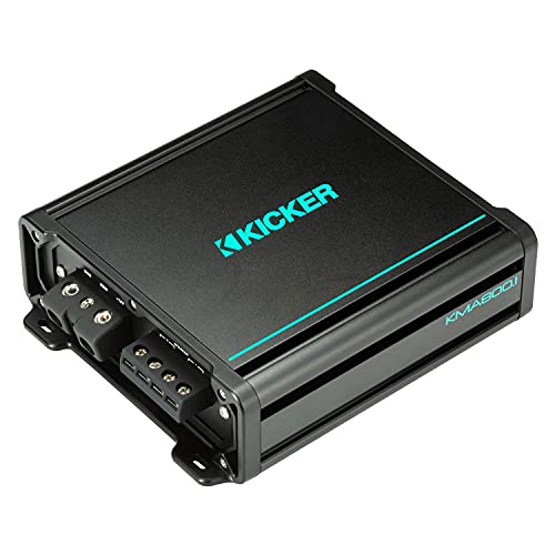 KICKER KMA800.1 1x800w Weather-Resistant Mono Sub Amp; RoHS Compliant (Renewed)