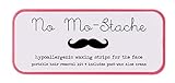 No Mo-Stache Portable Hair Removal Kit - As Seen On Shark Tank (24 Single Strips, No Mo-Stache)