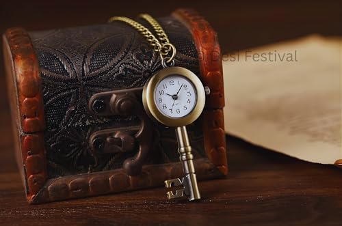 Image of Antique Bronze Pocket Premium Vintage Theme Metallic Home Key Chain & Key Rings | Best Gift for Men, Woman, Boys & Girls on their Special Occassions