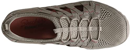 Skechers Women's Reggae Fest-Neap-Webbing Trimmed Knit Fisherman Oxford Flat