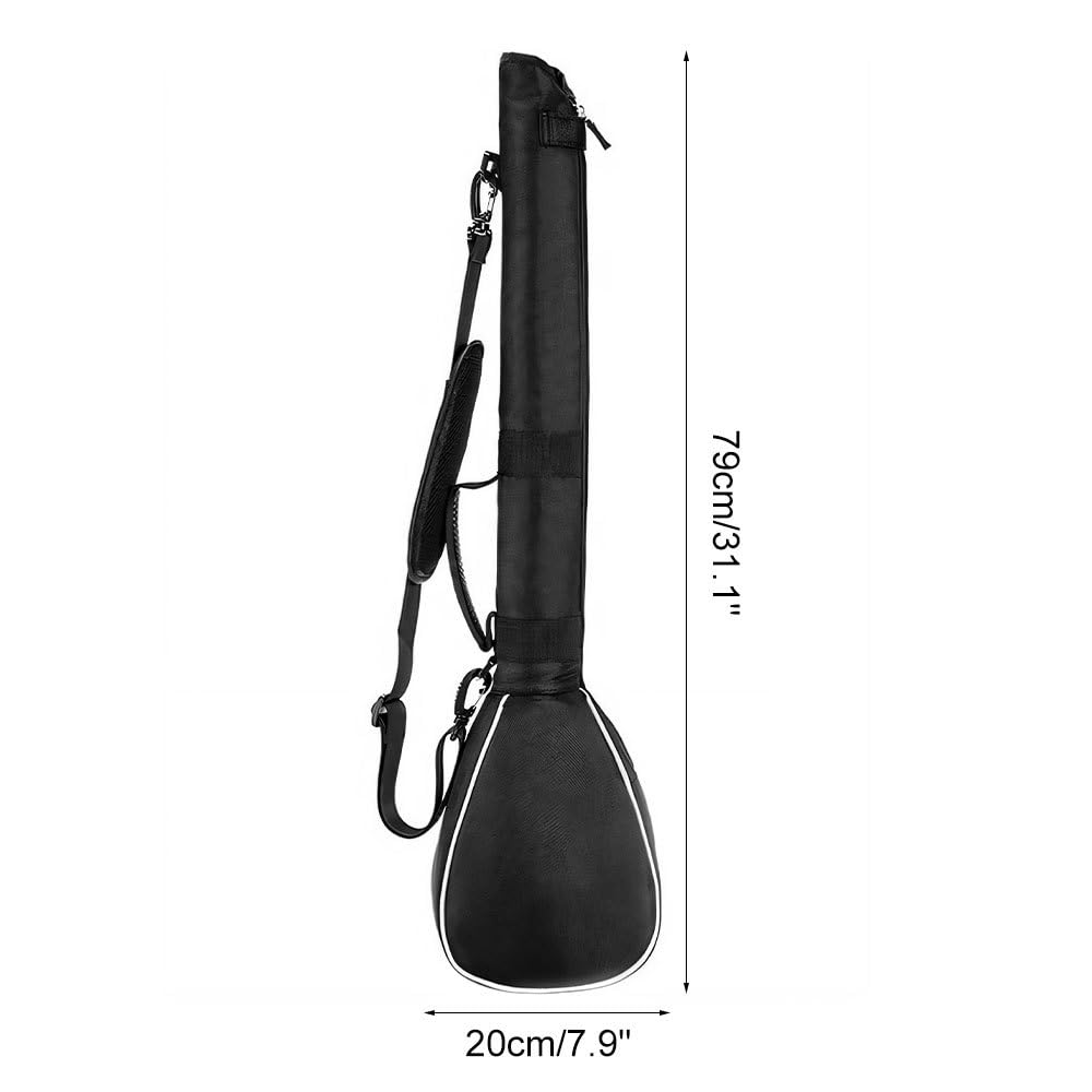 Borsa da Golf Pieghevole Portatile con Manico, Sacca da Club Golf Viaggio Impermeabili, Borse Golfs Trasporto Leggera in Nylon, per Donne Uomini