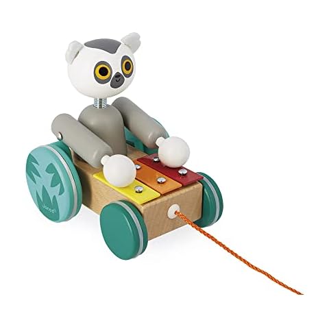 Xilófono Lémur de Arrastre Tropik Janod Cover