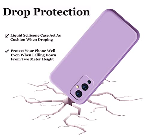 Image of A rtistque Back Cover Case for OnePlus 9 with Camera Protection | Shockproof TPU | Stylish Protective Design | Slim Fit | Ultra Matte | OnePlus 9 Back Cover - Purple