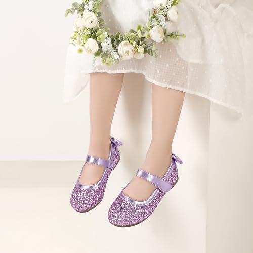 Image of PANDANINJIA Toddler Dress Shoes Flower Girls Ballet Flats