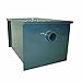 John Boos GT-40 Carbon Steel Grease Interceptor, 22.5" Long by 15" Tall by 16" Wide, 40 lbs Grease Capacity