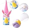3Pcs Easter Decorations,Easter Gnome Bunny Faceless Plush Doll Decor with Easter Egg, Handmade Easter Gifts Toys for Kids/Women/Men, Spring Easter Home Decorations Tree Ornaments #3