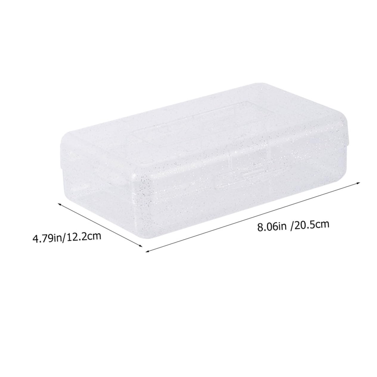 Cabilock 6 pezzi Porta Penne Trasparenti in Plastica Leggera e Resistente Contenitori Impilabili per Organizzazione Cancelleria Casa Scuola e Ufficio
