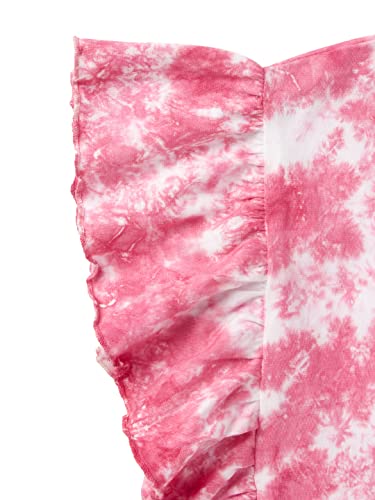 Image of Cub McPaws Cotton Regular Fit Girls Tie & Dye Sets| Tshirt & Shorts