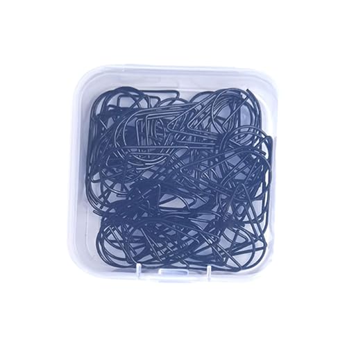 50 PCS Teardrop Paper Clips Small Bookmarks Metal Planner Decorative Office Supplies Small Creative Clips Teardrop Holders