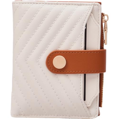 BVEOGMRO Small Wallet for Women Bifold Card Holder with Zipper Coin Pocket by BVEOGMRO - Used condition - US$14.38