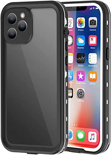 Coque iPhone 12 Pro Max étanche blanche : protégez votre smartphone à la plage et au ski