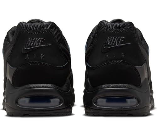 Nike Mens Air Max Command Fitness Sports Running Low Top Active Sneakers - Black/Black - 83