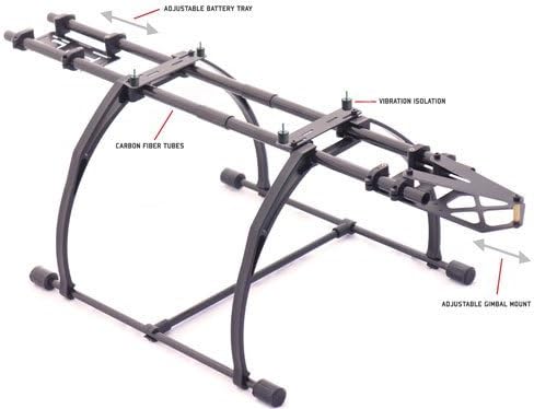 Multirotor Landing Gear Camera / Battery Mount System
