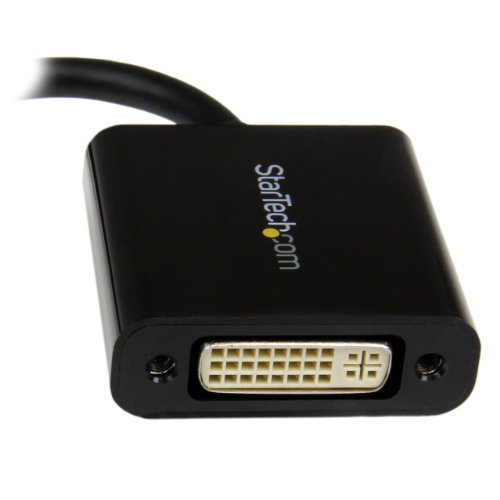 Startech.com Mini Displayport To Dvi Adapter - Mini Dp To Dvi-D Converter - 1080P Video - Mdp Or Thunderbolt 1/2 Mac/Pc To Dvi Monitor - Compact Mdp 1.2 To Dvi Single-Link Adapter Dongle (Mdp2Dvi3) #TOP2