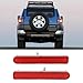 Srliya 1 Pair Rear Bumper Reflector 81910-35060 Red Lens Car Tail Reflector Trim Replacement for Toyota FJ Cruiser 2007-2014