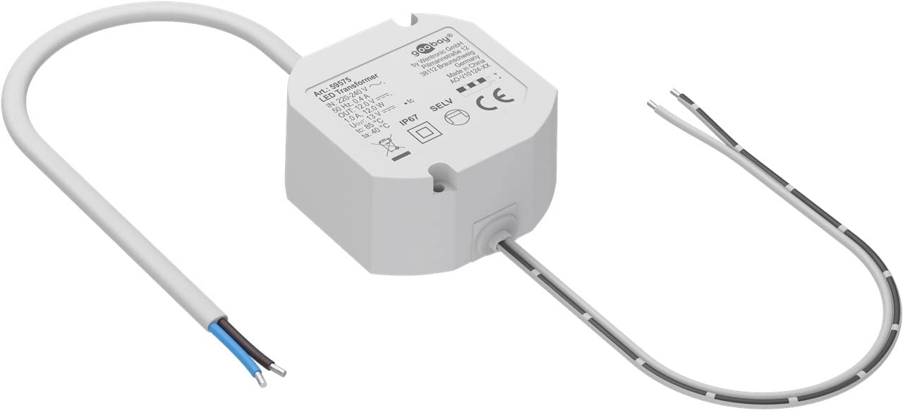 Goobay 59575 LED Trafo mit 12V und 12W
