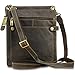 Produktbild VISCONTI - Leder - Mittelgroße Umhängetasche/Schultertasche - A5 Kindle/i-Pad - NEO - (18512) - Öl Braun