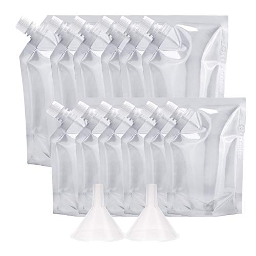 Rumläufer für Kreuzfahrt, versteckbar und wiederverwendbar, für Kreuzfahrten, Likörbeutel, Fläschchen, Alkohol, Plastikflasche, versteckt, Trinkflaschen-Set (280 ml + 100 ml) Rumläufer für Kreuzfahrt, versteckbar und wiederverwendbar, für Kreuzfahrten, Likörbeutel, Fläschchen, Alkohol, Plastikflasche, versteckt, Trinkflaschen-Set (280 ml + 100 ml)