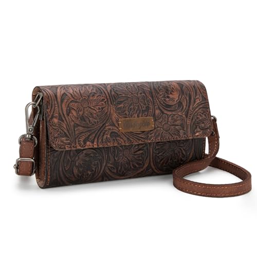 Wrangler Small Leather Purse Side Cross Body Bags for Women Mini Phone Purse