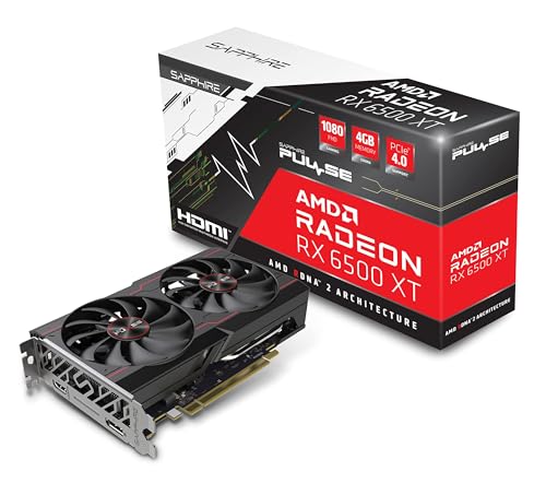 SAPPHIRE PULSE AMD Radeon RX 6500 XT ITX Pure Gaming OC 8GB GDDR6|