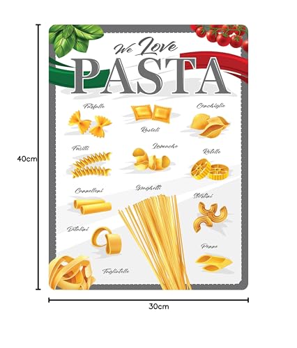 Pasta menu