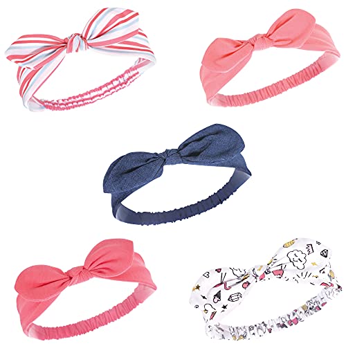 Image of Hudson Baby Cotton and Synthetic Headbands, Size 0-24 Months