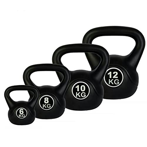 Kettlebell pour Les Sport intérieurs et extérieurs - Kettlebells dans Poids différents Poids de 6kg-8kg-10kg-12kg revêtement en PVC livraison en france (10) Cover