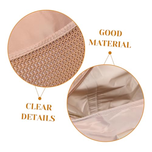 Milisten Women Beach Bag Sandproof Tote with Zipper Lightweight Swim Pool Handbag for Gym Travel and Outdoor Adventures Durable Design with Ample Capacity3