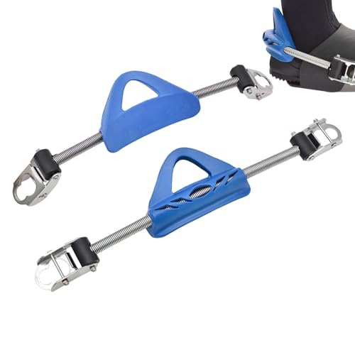 Scuba Fin Strap Buckles - Scuba Diving Fin Spring Heel Strap | Stainless Steel Spring Fin Straps | Heel Fin Strap with Quick Release Buckle | Diving Flipper Spring Heel Strap | Spring Steel Strap for