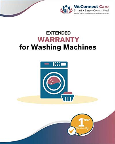1 Year Premium Extended Warranty for Washing Machines (Price Range Rs.10001 to Rs.15000) – E Mail Delivery in 2 Hours