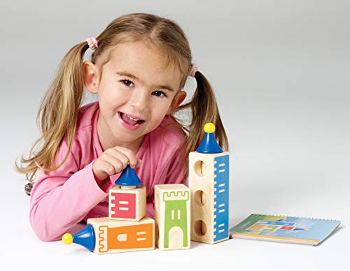 Castle Logix, juego de rompecabezas para preescolar 3+ años miniatura 6