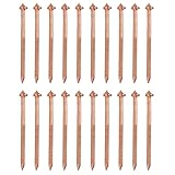 PATIKIL Lot de 100 goupilles à souder CD - 50 mm - Goupilles isolantes en cuivre - Clous d...