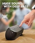 Soundcore Motion+ Bluetooth Speaker with Hi-Res 30W Audio, BassUp, Wireless Speaker, App, Custom EQ, 12H Playtime, Waterproof, USB-C, For Home Office