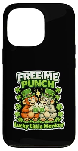 Team Punch Monkey ���p�g���b�N�f�[ ���b�L�[ �V�F�i�j�K�� �����L�[ �X�}�z�P�[�X iPhone 13 Pro �p