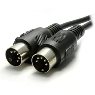 PROFESSIONAL MIDI CONNECTION - Male 5 Pin DIN to Male 5 Pin DIN cable designed for connecting MIDI audio equipment including keyboards, synthesizers, drum machines and sound modules SCREENED CONSTRUCTION - Shielded cable design prevents interference ...