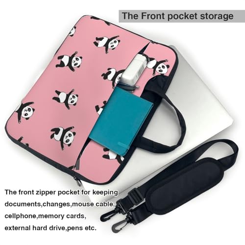 Maletín impermeable para laptop de 13 pulgadas rosa miniatura 6