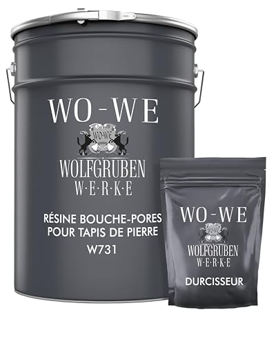 Résine époxy Bouche-pores de moquette de pierre Protection UV extérieure W731 Imperméable - 3Kg