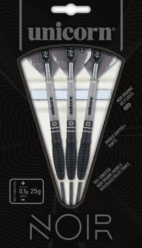 Unicorn Steel Tip Darts Set, Black, 21 g - Image 4