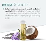 AniGo Parasitenschreck Spot On für Katzen 50ml – Flohmittel & Zeckenmittel für Katzen, Effektiv gegen Ektoparasiten Floh und Zeckenmittel, Lösung zum Auftropfen, Floh- & Zeckenschutz