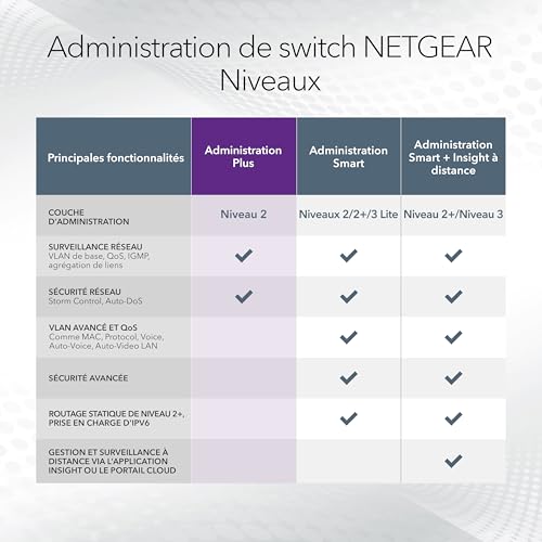 Switch 8 Ports 2,5G NETGEAR MS308E Ethernet Multi-Gigabit Manageable