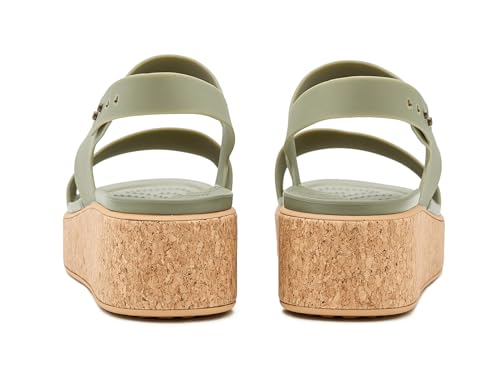 Image of Crocs Women's Brooklyn Cork Low Wedge